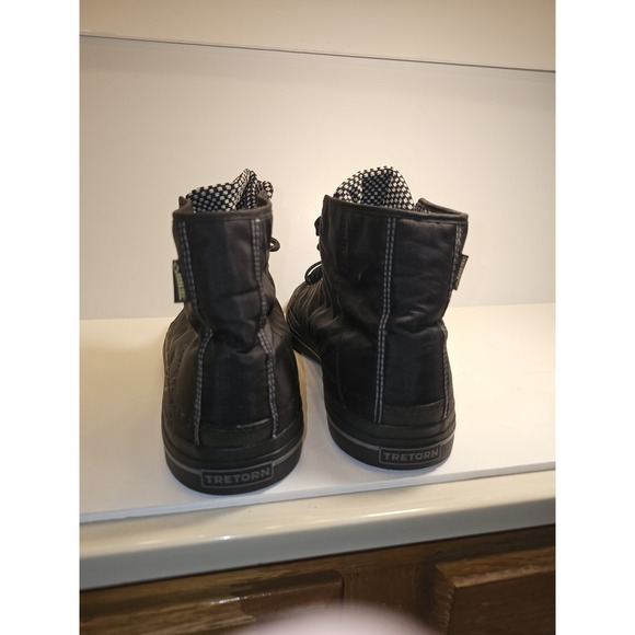 Trentorn Mens Bailey Waterproof High Top Sneakers Size 11 Black - Picture 9 of 14